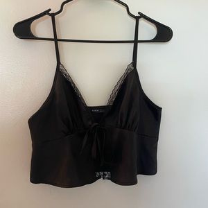 Black tie tank